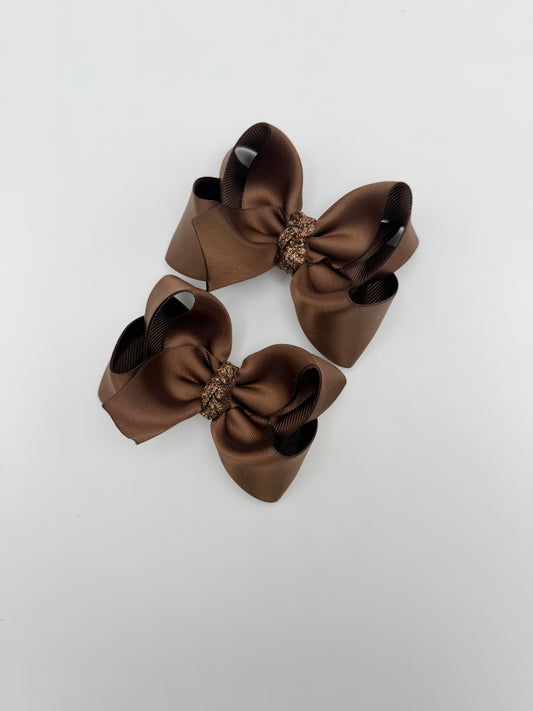 Brown Satin 3” piggies