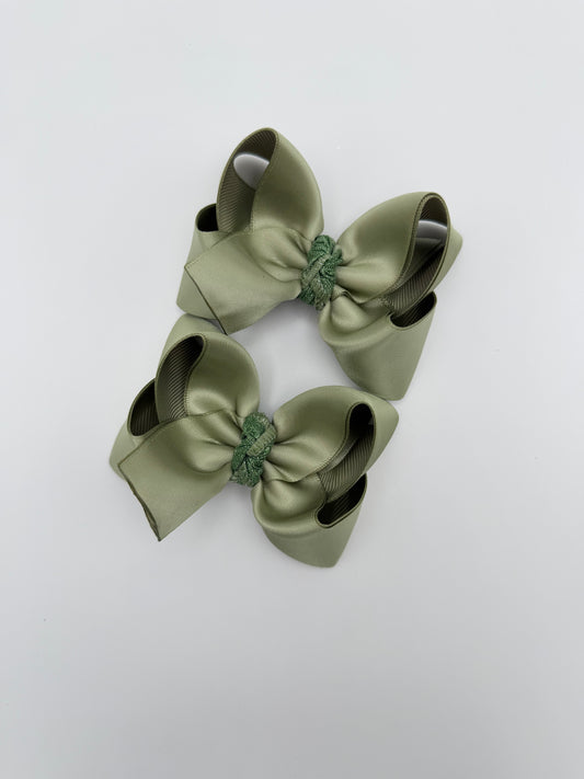 Sage Satin 3” piggies