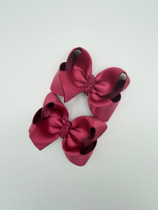 Dusty Mauve Satin 3” piggies