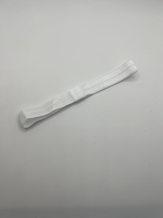 White Elastic Headband