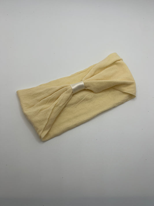Ivory Wide Head Wrap