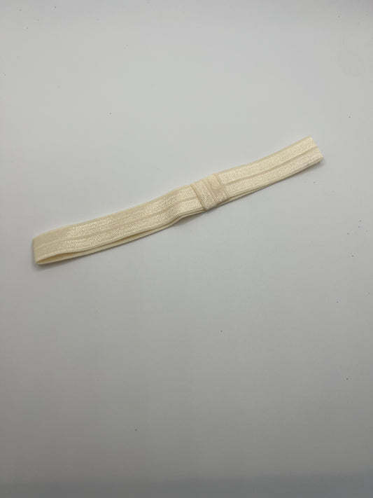 Ivory Elastic Headband